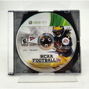 NCAA Football 14 Disc Only (Microsoft Xbox 360, 2013) TESTED WORKING